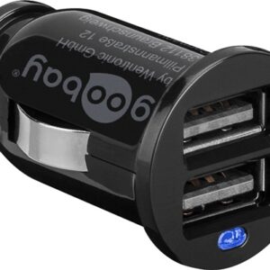 Goobay | Goodbay Dual USB car charger 2,1A | 5 V