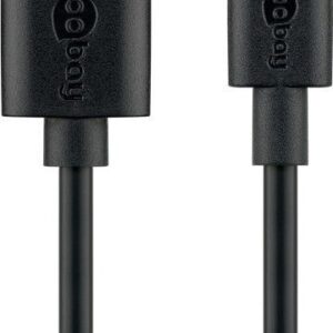 Goobay | Micro USB charging and sync cable | 46800 | USB-A to micro-USB USB 2.0 male (type A) | USB 2.0 micro male (type B)