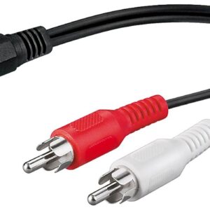 Goobay | Audio cable adapter, 3.5 mm | 50092