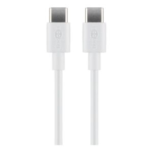 Goobay USB-C,Charging and Sync Cable, 2 m, white | Goobay