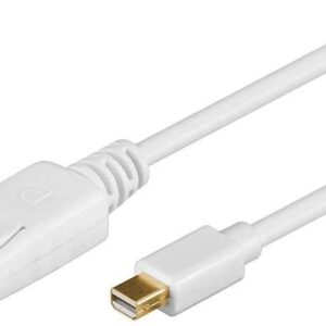 Goobay | Mini DisplayPort adapter cable 1.2 | 52858 | Mini DisplayPort plug | DisplayPort plug | 1 m | Gold-Plated connectors