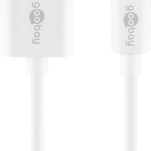 Goobay | Lightning USB charging and sync cable | 54600 | USB-C to Lightning Apple Lightnin male (8-pin) | USB 2.0 male (type A)