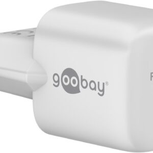 Goobay | USB-C PD GaN Fast Charger Nano (20 W), White