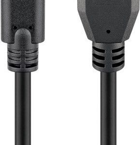 Goobay 71221 USB-C to USB A 3.0 cable, black, 2m | Goobay | USB-C to USB-A USB-C male | USB 3.0 male (type A)