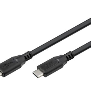 Goobay USB-C Cable, USB4, 100 W, 40 Gbit/s, Power Delivery, 1.5 m | 74192