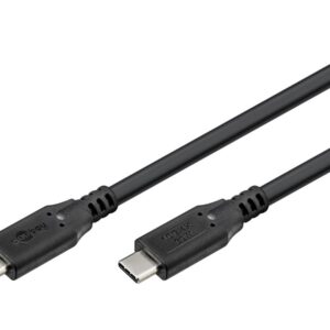 Goobay USB-C Cable, USB 3.2, 60 W, 10 Gbit/s, Power Delivery | 74205