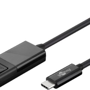 Goobay | USB-C- DisplayPort adapter cable (4k 60 Hz) | 79295 | USB-C male | DisplayPort male | USB-C to DP | 1.2 m