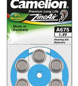 Camelion | A675/DA675/ZL675 | Zinc air cells | 6 pc(s)
