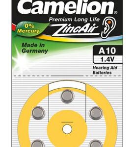 Camelion | A10/DA10/ZL10 | Zinc air cells | 6 pc(s)