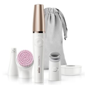 Braun Epilator with accessories | SE912 FaceSpa Pro | Number of power levels 1 | Wet & Dry | White - Image 1