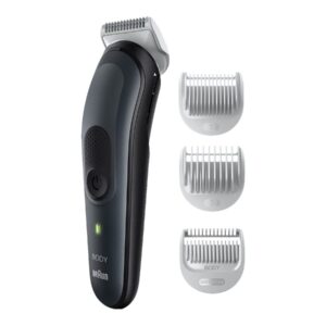 Braun Body Groomer | BG3340 | Cordless | Black/Grey