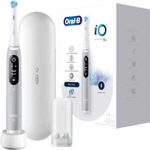 Oral-B Electric Toothbrush | iO6s | Rechargeable | For adults | Number of brush heads included 2 | Number of teeth brushing modes 5 | Grey