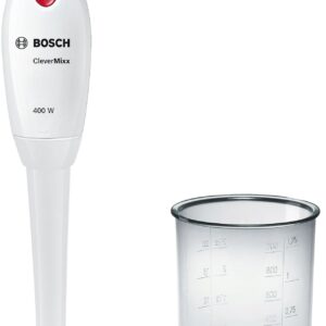 Bosch | Blender | CleverMixx MSM14100 | Hand Blender | 400 W | Number of speeds 1 | White