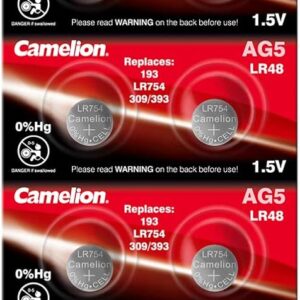 Camelion AG5/LR754/393/193 | Alkaline | 10 pc(s)