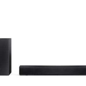 Sharp Compact 2.1 Soundbar with Wireless Subwoofer | HT-SBW121 | 240 W | Bluetooth | Black | Wireless connection