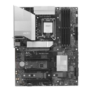 MSI PRO B860-P WIFI | Processor family Intel | Processor socket LGA1851 | DDR5 | Supported hard disk drive interfaces SATA, M.2 | Number of SATA connectors 4