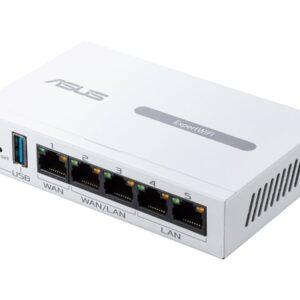 Gigabit VPN wired router | ExpertWiFi EBG15 | 10/100/1000 Mbit/s | Ethernet LAN (RJ-45) ports 3 | Mesh Support Yes | MU-MiMO Yes | Antenna type Internal | 1