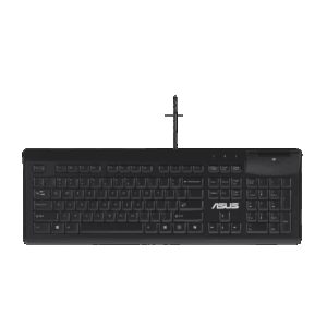 Asus KU100 | Smart Card Klaviatūra | Wired | US | Black