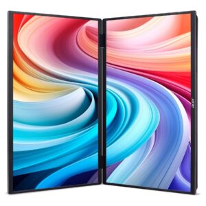 Acer | PD163QBMIUUX PD3 Series | 16 " | IPS | 16:9 | 60 Hz | 8 ms | 2x1920 x 1080 pixels | 250 cd/m² | HDMI ports quantity 1 | Black