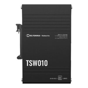 Teltonika Ethernet Switch | TSW010 | Unmanaged | Wall-mountable | 10/100 Mbps (RJ-45) ports quantity 5
