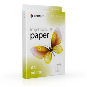 ColorWay PrintPro Photo Paper, 100 sheets | 190 g/m² | A4 | Matte
