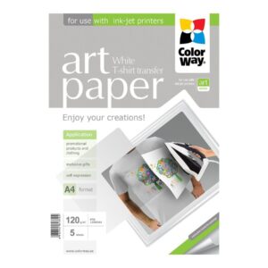 ART | Photo Paper T-shirt transfer (white) | 120 g/m² | A4