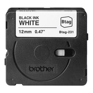 Brother BTAG-231 | Black on White | Btag
