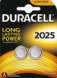 Duracell | Button Cells | DL2025 | Lithium | 2 pc(s)