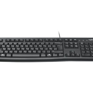 LOGITECH K120 Corded Klaviatūra black USB (US) | Logitech