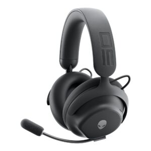 Dell Gaming Headset | Alienware Pro | Bluetooth | Over-Ear | Microphone | Noise canceling | Wireless | Dark Side of the Moon