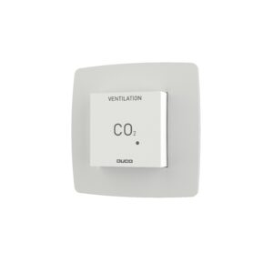DUCO CO2 Room Sensor with Control RF/Wired, White
