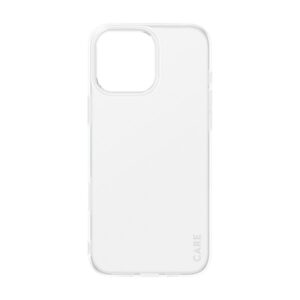 CARE Fashionable Case | Back cover | Apple | iPhone 16 Pro Max | Recycled plastic | Transparent | X-Ray Soft Basic