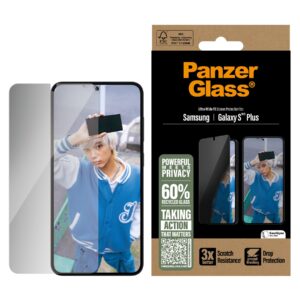 PanzerGlass® Privacy Screen Protector Samsung Galaxy S25+ | S24+ | Ultra-Wide Fit