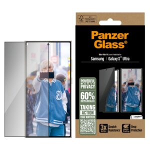 PanzerGlass® Privacy Screen Protector Samsung Galaxy S25 Ultra | Ultra-Wide Fit