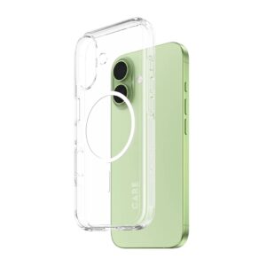 PanzerGlass Flagship Case | Back cover | Apple | iPhone 17 | Recycled plastic | Transparent | Urban Explorer w. White MagSafe