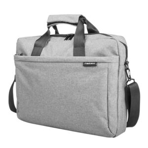 Natec Laptop Bag, Mustela, 15.6", Grey | Natec | Mustela | Fits up to size 15.6 " | Toploading laptop case | Grey | Shoulder strap