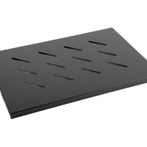 Lanberg 19" fixed shelf 1U/486x270mm, max load capacity up to 120kg | AK-1001-B | Black