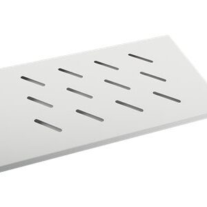 Lanberg 19" fixed shelf 1U/486x270mm, max load capacity up to 120kg | AK-1001-S | Grey