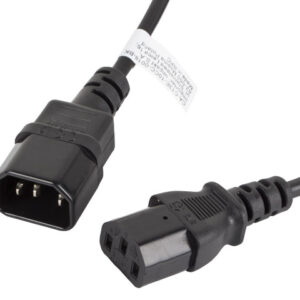 Lanberg | IEC 320 C13 to C14 Cable | CA-C13E-10CC-0018-BK