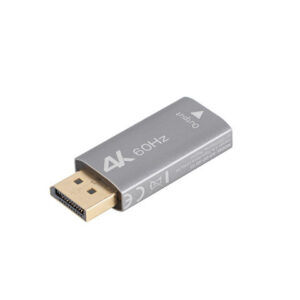 Lanberg Displayport (M) to HDMI (F) Adapter 4K, Silver | AD-DP-HD-01