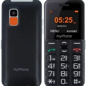 myPhone Halo Easy | Black | 1.77 " | TFT | 24 MB | 32 MB | Single SIM | Bluetooth | Main camera resolution 0.3 MP | 1000 mAh