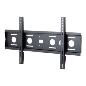 EDBAK Wall mount | Lateral adjustment of the screen once mounted on the wall plate | 50-86 " | Maximum weight (capacity) 80 kg | Black