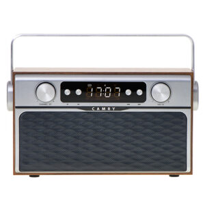 Camry | Bluetooth Radio | CR 1183 | 16 W | AUX in | Wooden