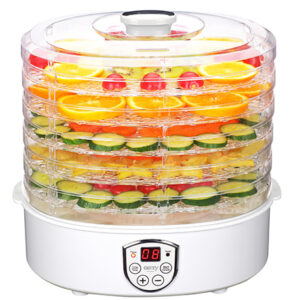 Camry | Food Dehydrator | CR 6659 | Power 240 W | Number of trays 5 | Temperature control | Integrated timer | White