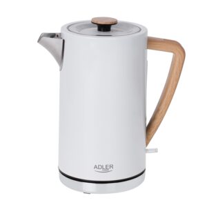 Adler | Virdulys | AD 1347w | Electric | 2200 W | 1.5 L | Stainless steel | 360° rotational base | White