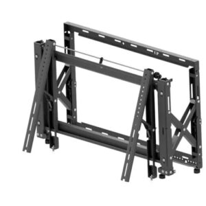 EDBAK | Wall mount | VWPOP95-L | 70-98 " | Maximum weight (capacity) 130 kg | Black