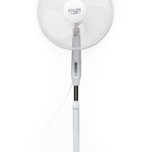 Adler | AD 7305 | Stand Fan | White | Diameter 40 cm | Number of speeds 3 | Oscillation | 45 W