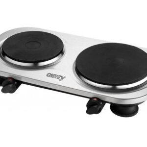Camry | CR 6511 | Number of burners/cooking zones 2 | Rotary knobs | Stainless steel | Electric