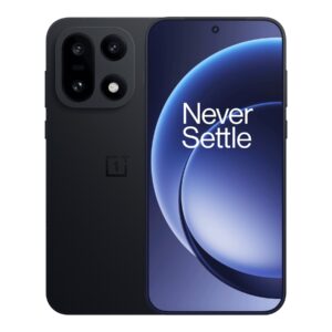 OnePlus 15 | Infinite Black | 6.78 " | LTPO AMOLED | 1272 x 2772 pixels | Qualcomm | Snapdragon 8 Elite Gen 5 | Internal RAM 12 GB | 256 GB | Dual SIM | 5G | Main camera resolution 50+50+50 MP | Secondary camera resolution 32 MP | Android | 16 | 7300 mAh - Image 1