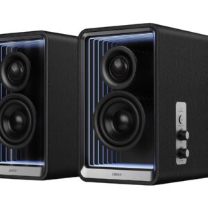 Edifier | Desktop Active Monitor with GaN Charger | QR65 | 70 W | Bluetooth | Black | ≥ 85 dB | Wireless connection